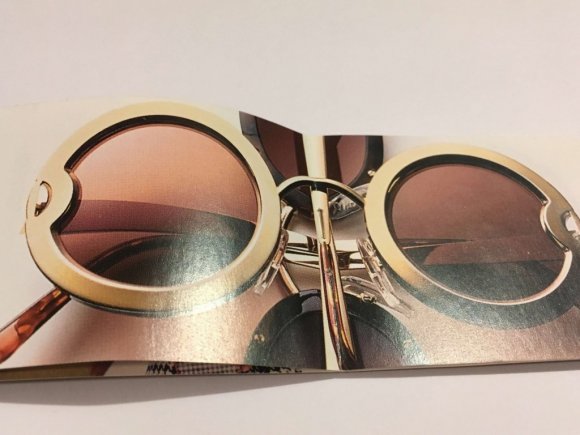 Goldene Sonnenbrille von Dior Sonnenbrille in Gold